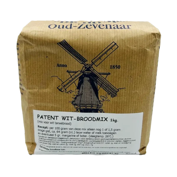 Patent witbrood mix 1 kilogram