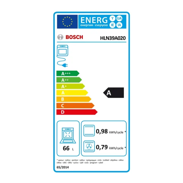 BOSCH HLN39A020 SERIE|4