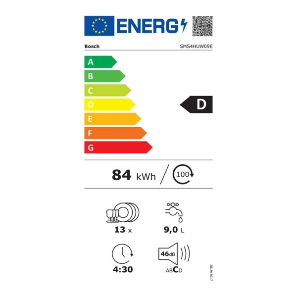 BOSCH SMS4HUW09E