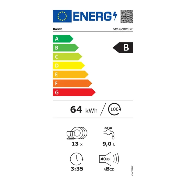 BOSCH SMS6ZBW07E