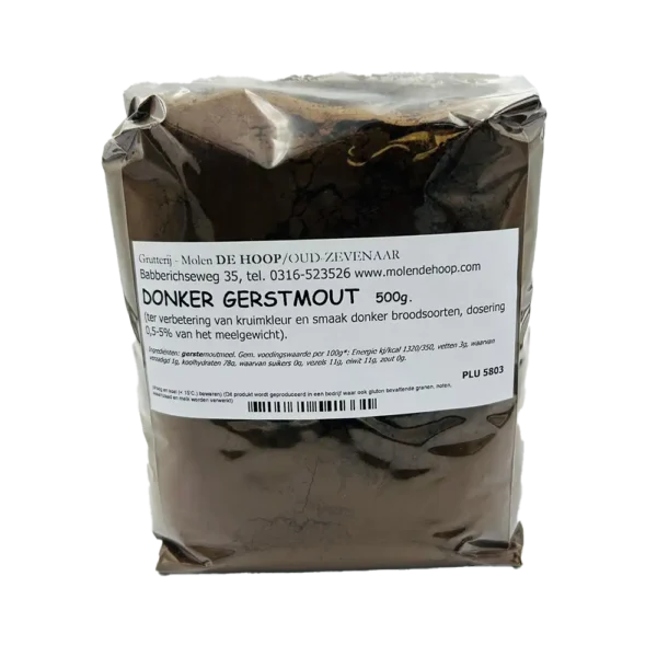 Donker gerstemout 500 gram