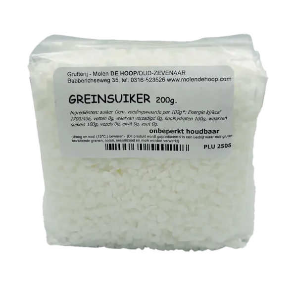 Greinsuiker 200 gram