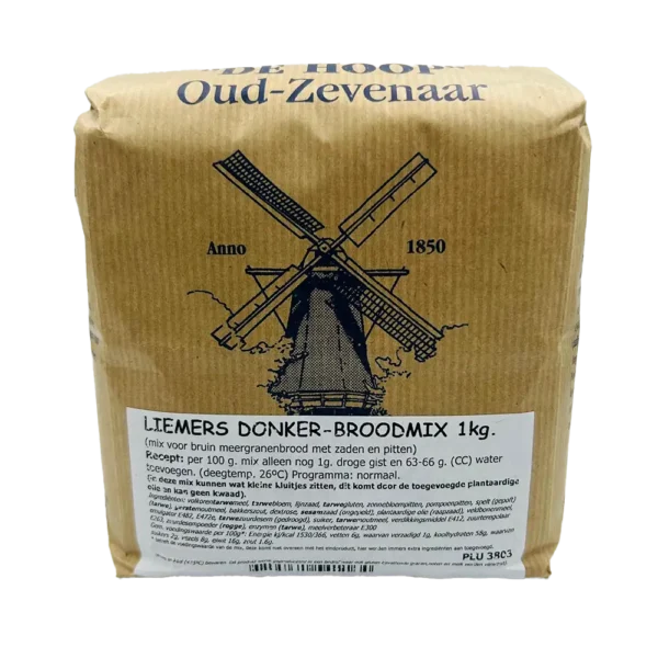 Liemers donker broodmix 1 kilogram