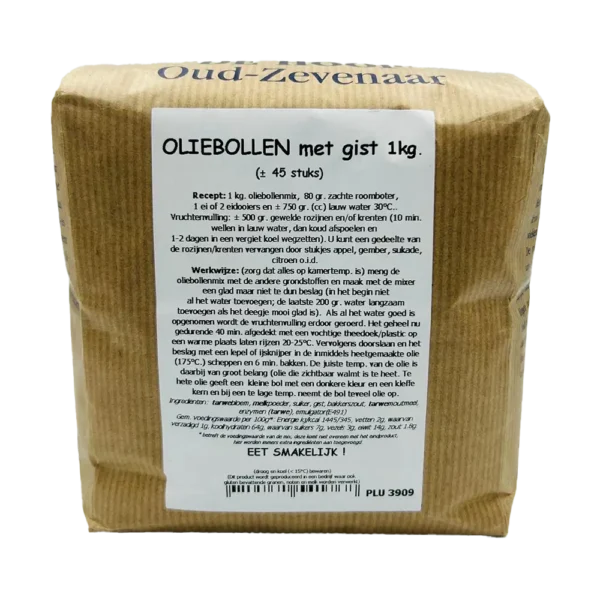 Oliebollenmix met gist 1 kilogram