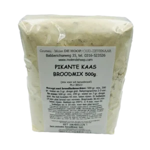 Pikante kaas broodmix 500 gram