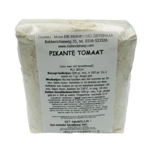 Pikante tomaat broodmix 500 gram