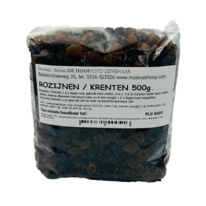 Rozijnen en krenten mix 500 gram