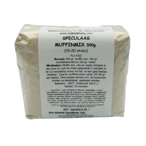 Speculaas muffin mix 500 gram