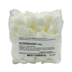 Suikernibs groot 250 gram