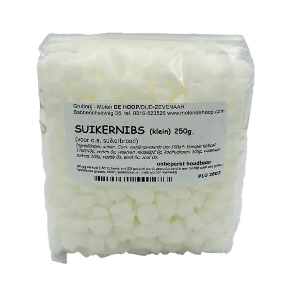 Suikernibs klein 250 gram