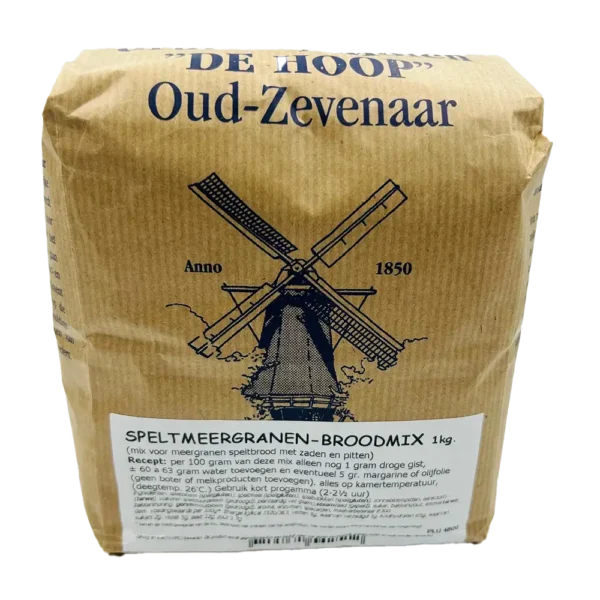 Speltmeergranen broodmix 1 kilogram